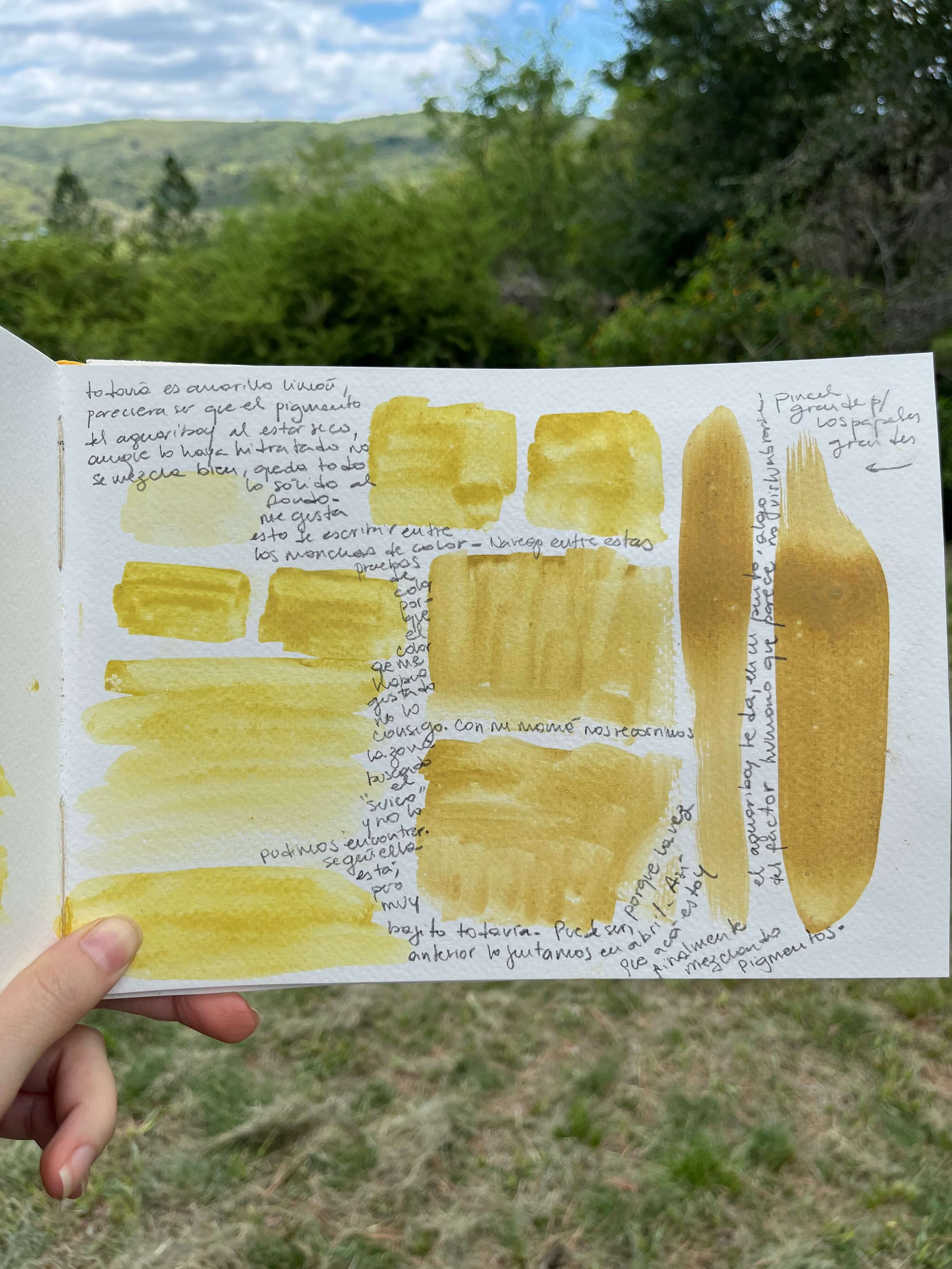 Portada de la nota La dimensión material en la pintura