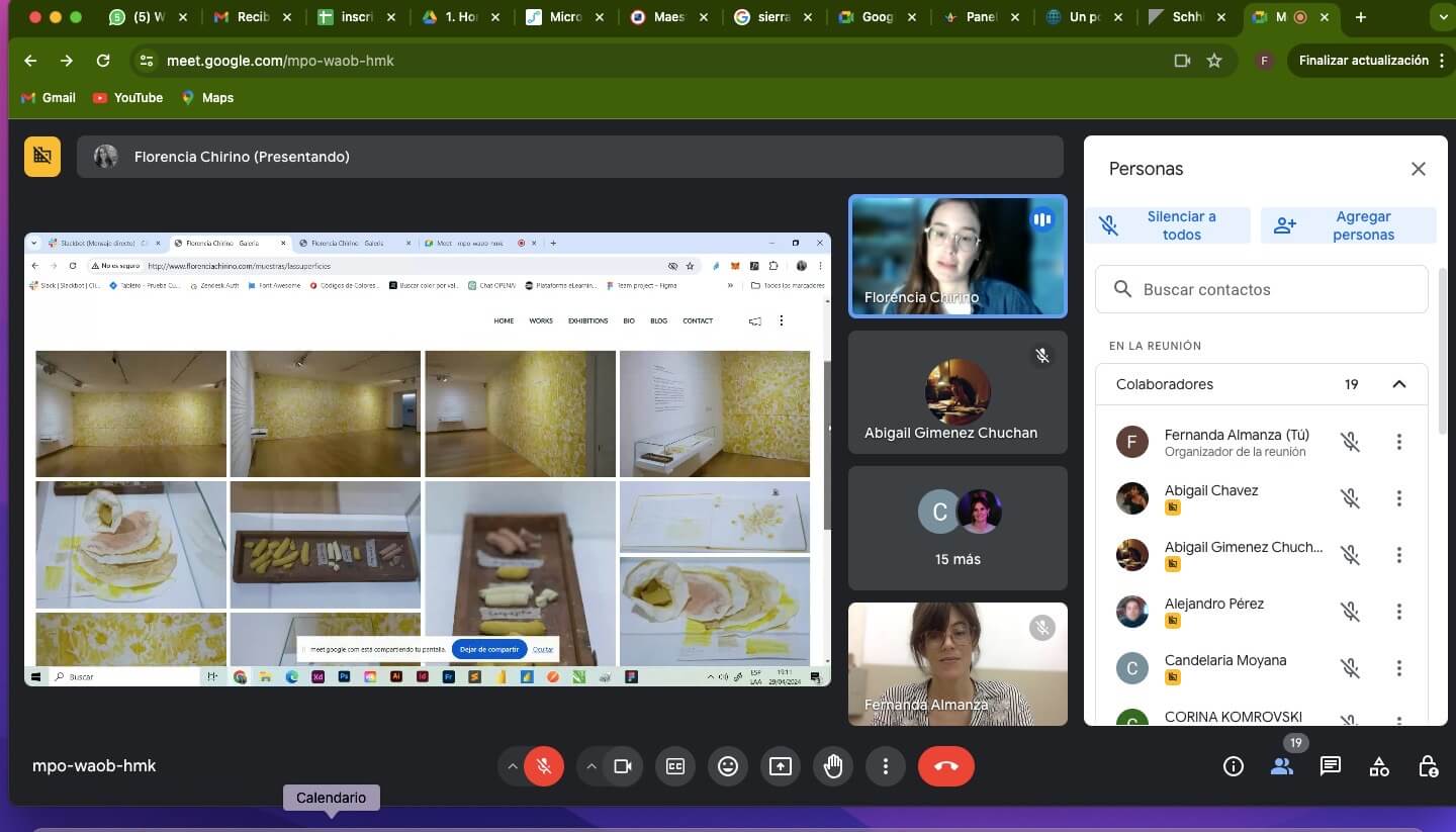 Portada de la nota La materialidad y la pintura en el espacio
