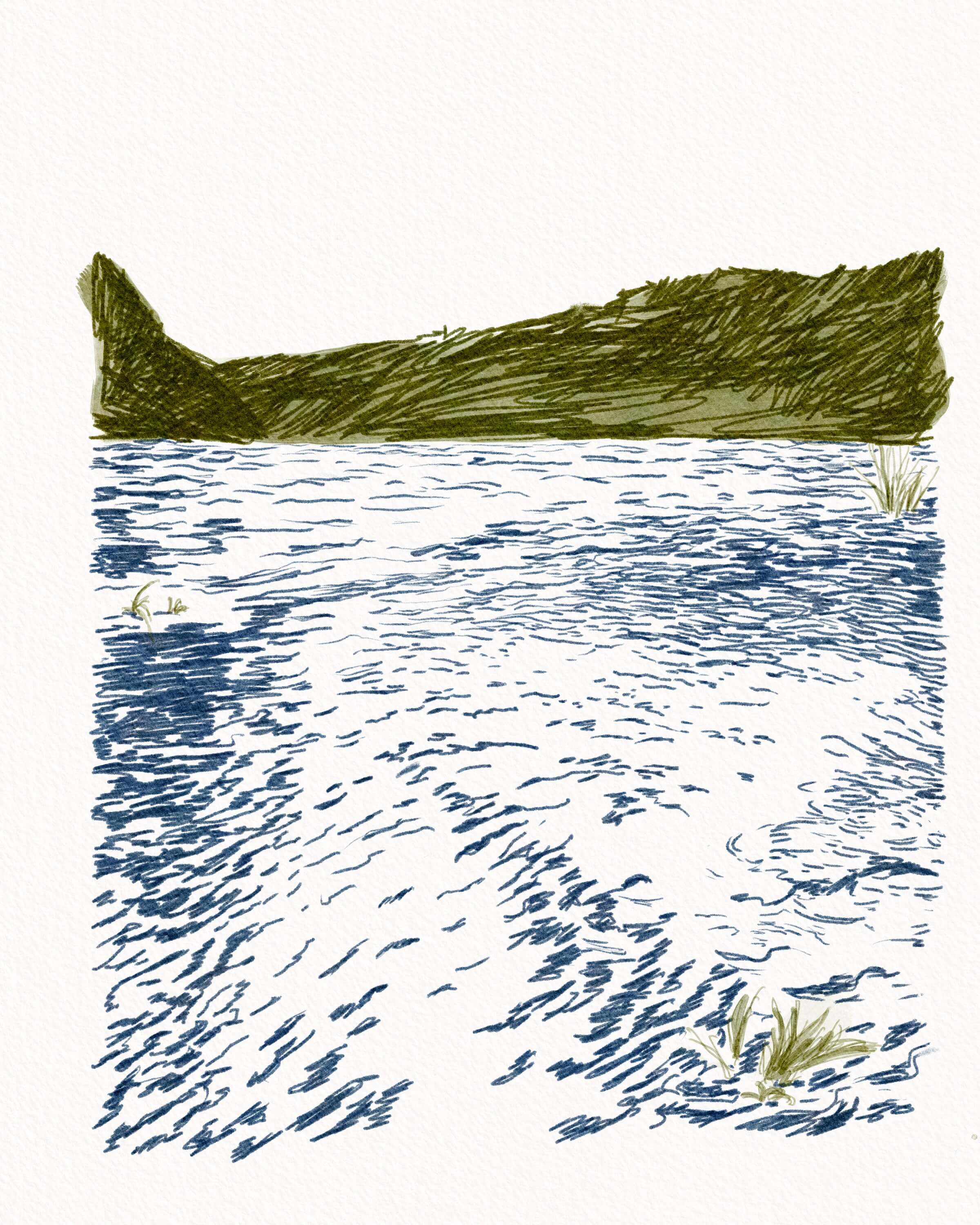 Registro de El tiempo en la orilla, vista 1