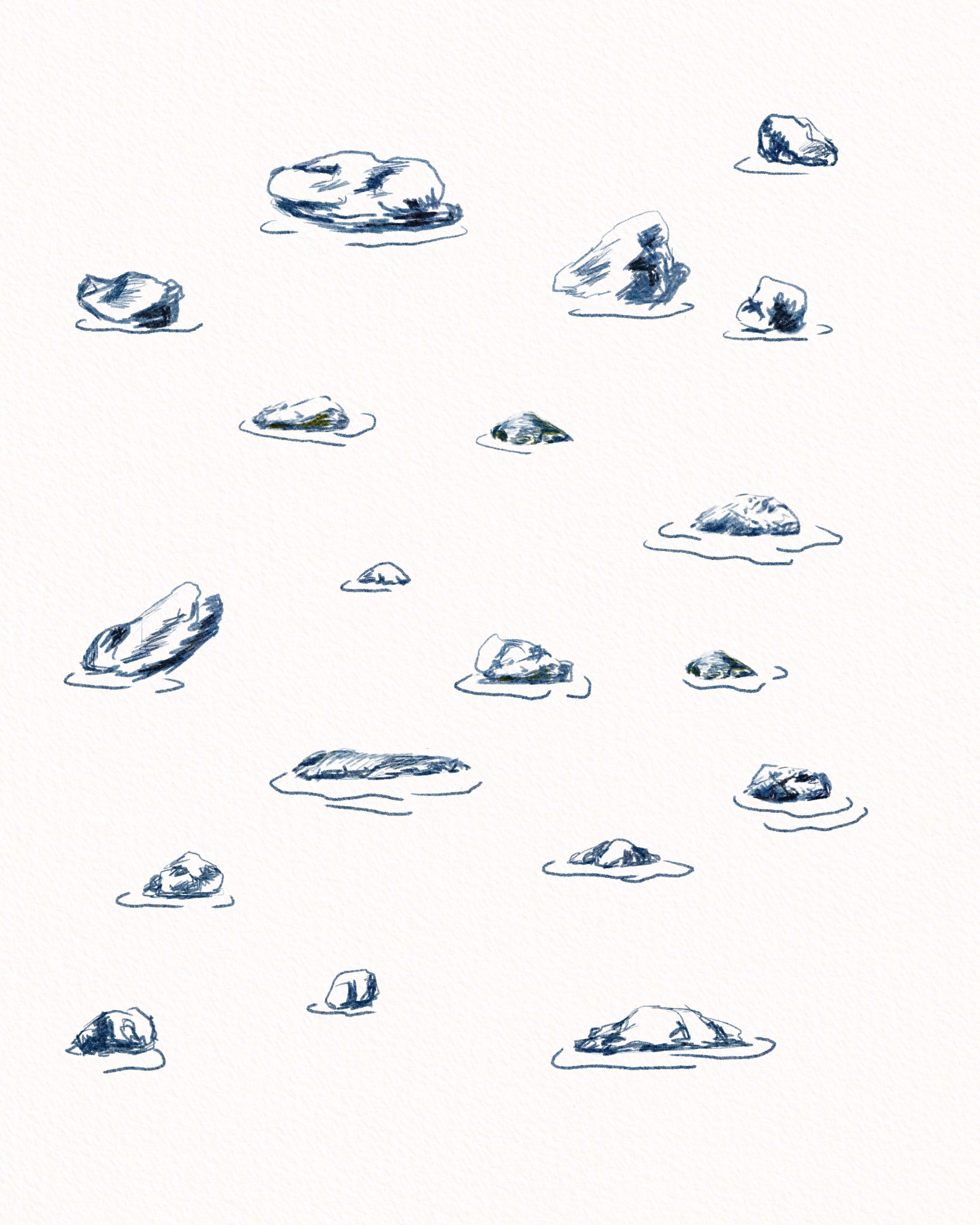 Registro de El tiempo en la orilla, vista 3