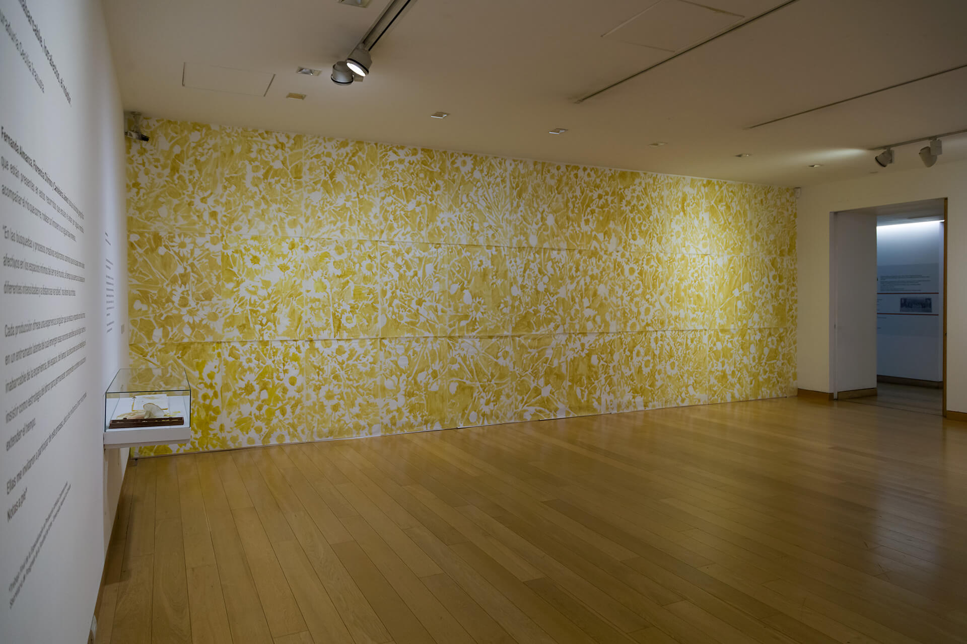 Portada de la instalación Las superficies donde las cosas suceden