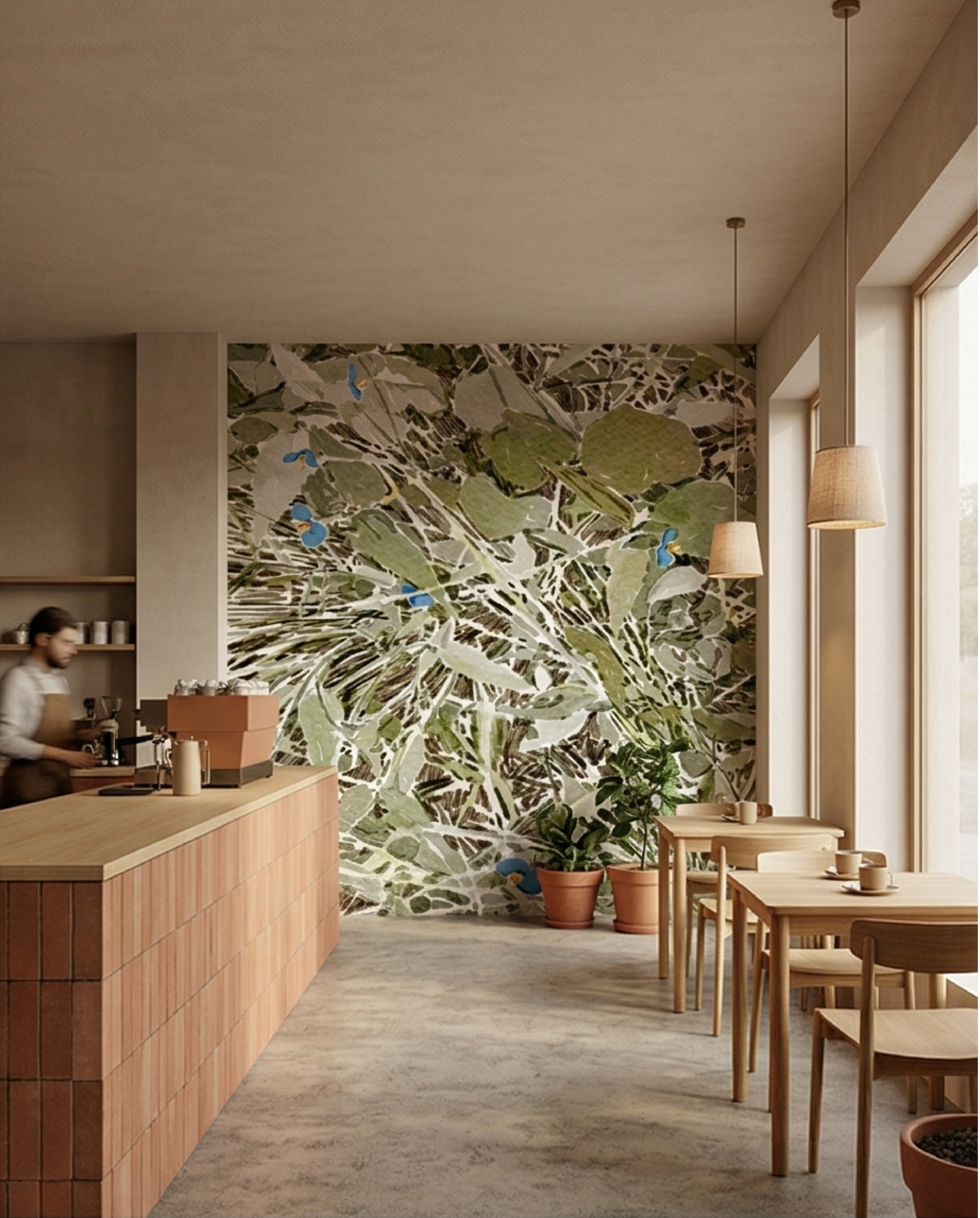 Visualización del proyecto para cafetería, vista 2