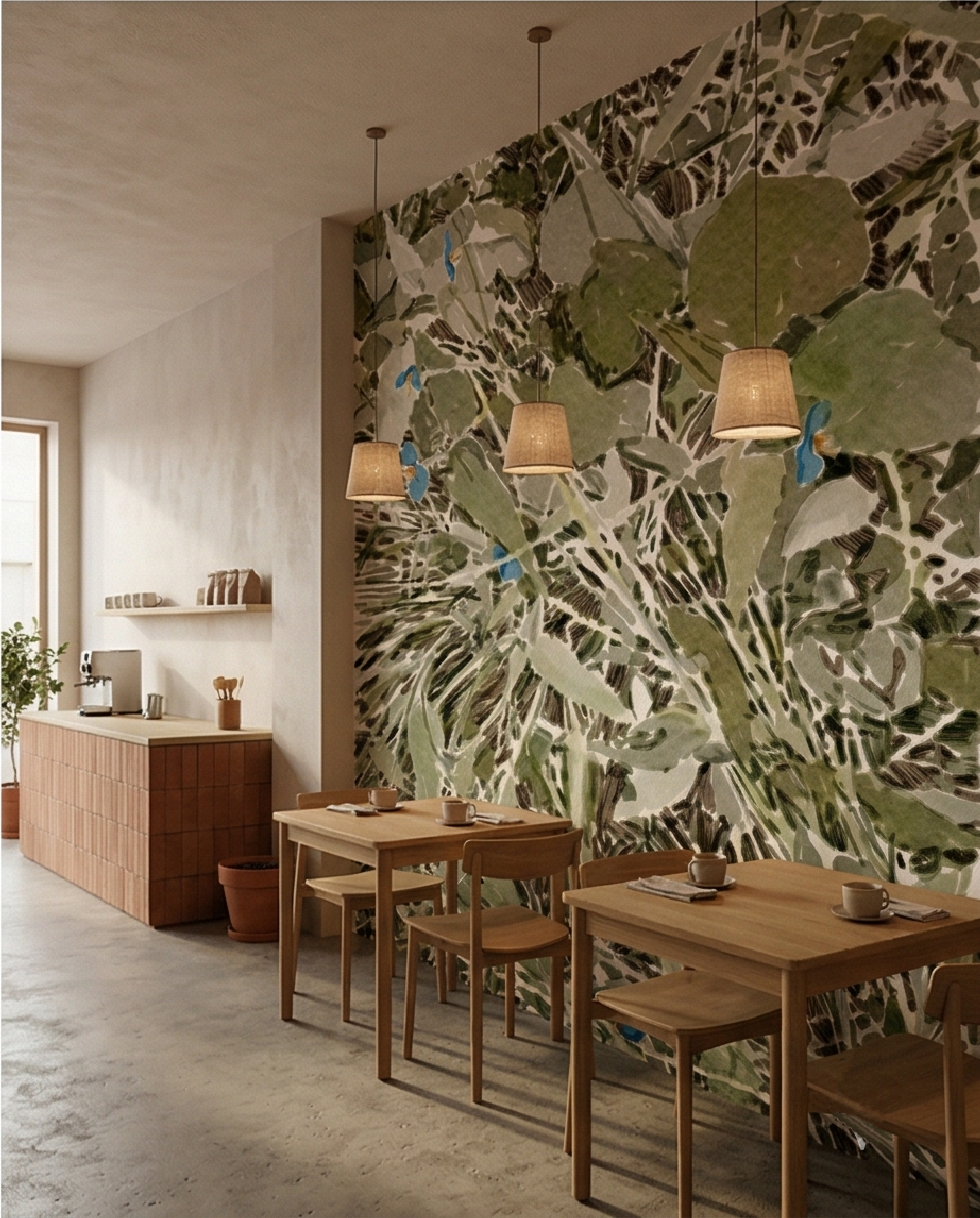 Visualización del proyecto para cafetería, vista 4